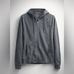 All in Motion brand - dark gray full-zip hoodie - women’s L